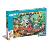 Cumpara ieftin Puzzle Maxi 24 Piese - Disney Mickey Orchestra, SuperColor, 62x42 cm