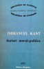 Scrieri Moral-Politice - Immanuel Kant, Editura Stiintifica, Romana, 1990, Studii Literare