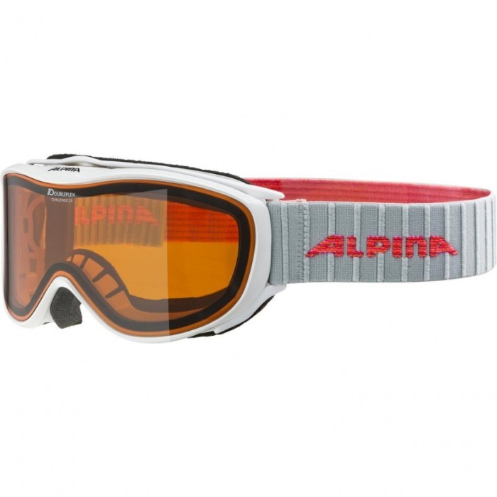 Ochelari de schi Alpina CHALLENGE S 2.0 white-flamingo