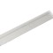 Profil aluminiu argintiu pentru module LED 45&deg;