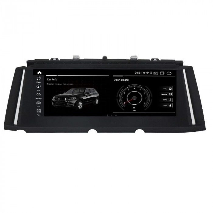 Navigatie Auto Multimedia cu GPS BMW Seria 7 F01 F02 (2009 - 2015), Android, 4 GB RAM + 64 GB ROM, Internet, 4G, Aplicatii, Waze, Wi-Fi, USB, Bluetoot