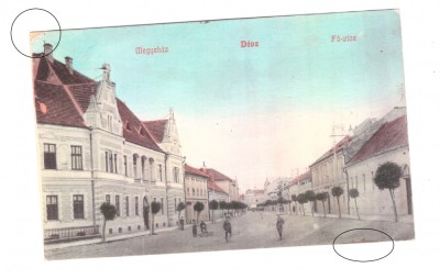CP Deva - Strada Principala, circulata 1909, stare buna foto