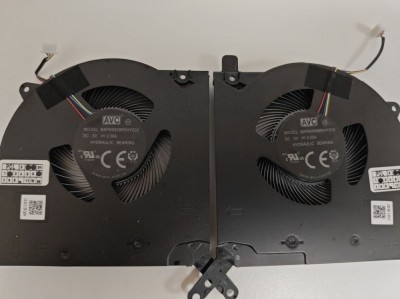 Set coolere Laptop, Lenovo, Legion 5 Pro-16ITH6H Type 82JD, 5H40S20371, DFS5L32G064860 FNRT, DFS5L32G164860 FNRU, 5V, 0.50A foto