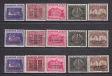 1941LP 143 LP 143 I LP 143 II FUNDATIA CAROL I +SUPRATIPAR CERNAUTI+CHISINAU MNH