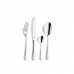 Set tacamuri 24 piese, Amefa, Baguette, inox, argintiu