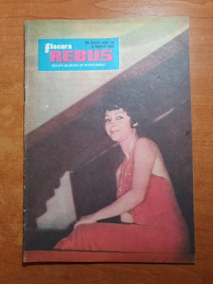 revista flacara rebus 15 martie 1983 - total necompletata foto