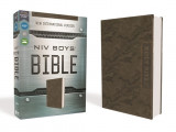 Niv, Boys&#039; Bible, Leathersoft, Brown Camo, Comfort Print