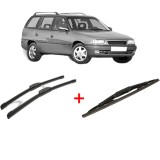 Cumpara ieftin Set 3 stergatoare OPEL ASTRA F CLASSIC Estate (T92) 1998 - 2005, pentru parbriz si luneta, Bosch Twin