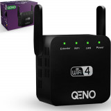 Adaptor Wireless Extender Qeno&reg; Amplificator Semnal Range Wifi, 2.4Ghz, General