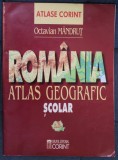 ROMANIA , ATLAS GEOGRAFIC SCOLAR de OCTAVIAN MANDRUT , 2009