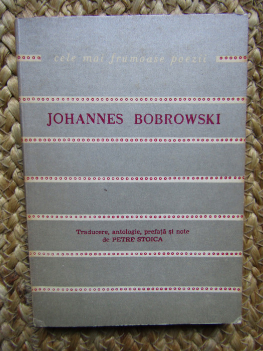 JOHANNES BOBROWSKI - POEME