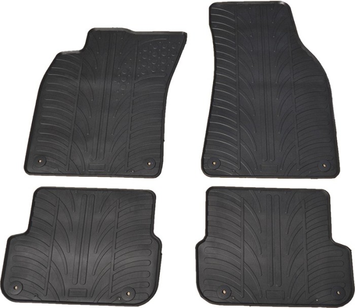 Set covorase auto din cauciuc Audi A6 Sedan (4F/C6) 2004-2010, Negru, Gledring, 4 buc. AutoDrive ProParts
