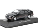 Macheta 1984 Ford Sierra Xr4 Negru 1:43 replica metal