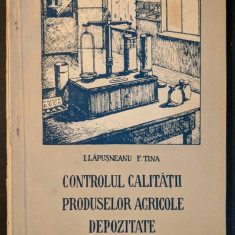 CEREALE Controlul Calitatii PRODUSE AGRICOLE DEPOZITATE 102 pag. Tiraj: 2120 ex.