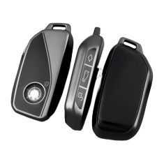 Husa Cheie Compatibila cu Bmw, 2023, G70, G09, Tpu, Gri Inchis