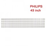 Barete led Philips 43&quot; 43PUS6501, 43PUS7202 LB43014 V0_00, GJ-2K16-430-D512-V4