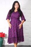 Rochie de ocazie Renata Mov - 48Marimea, Yves