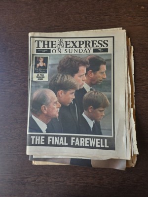 The Final Farewell - The Express on Sunday - 07.09.1997 foto
