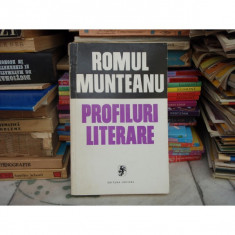 PROFILURI LITERARE , Romul Munteanu , 1972
