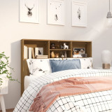 Tăblie de pat cu dulap, stejar maro, 120x19x103,5 cm, vidaXL