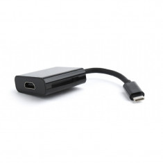 Adaptor USB-C la HDMI, Negru foto