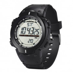 Ceas Barbatesc HONHX CS872, curea silicon, digital watch, functie cronometru, alarma foto