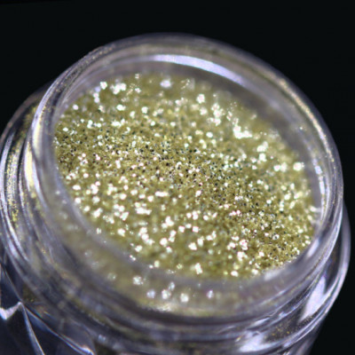 Glitter cosmetic pentru machiaj si body art PK154(champagne) KAJOL Beauty&amp;trade;, 1g foto