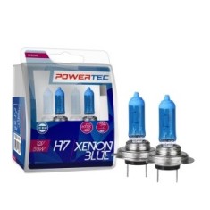 Set Becuri Powertec H7 Xenon Blue