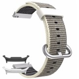 Curea material textil, compatibila Samsung Galaxy Watch8 40mm, Gri