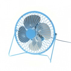 Mini ventilator de birou, conectare USB foto