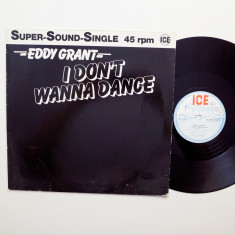 Eddy Grant - I Don&amp;#039;t Wanna Dance (1982, Ice) disc vinil maxi-single foto