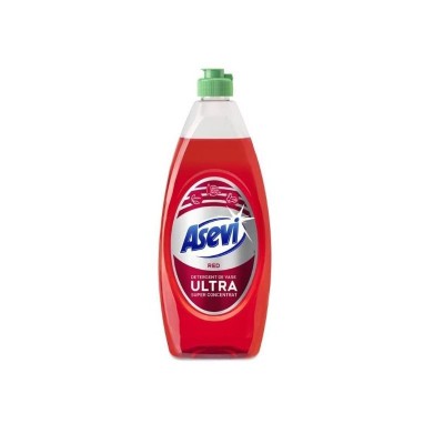 Detergent lichid vase, Asevi Ultra Red, 650 ml foto