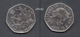 Anglia, Marea Britanie, 2011 50 Pence, Comemorativa, J.O. Londra, Pentatlon modern