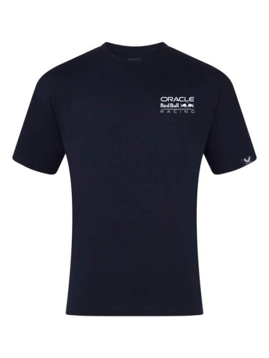 Red Bull Racing tricou de bărbați Max Verstappen Crest navy F1 Team 2025 - XXXL