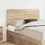 vidaXL Tăblie cap cu headboard Stejar Sonoma 120 cm Lemn compozit 887904