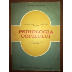 Psihologia copilului. Manual pentru clasa a XI-a - Pantelimon Golu, Emil Verza