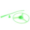 Jucarie disc zburator, flippy, cu lumini, manual, din abs, +14 ani, verde
