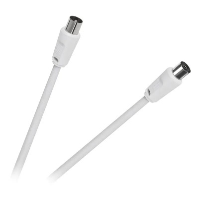 Cablu RF video alb 10m foto