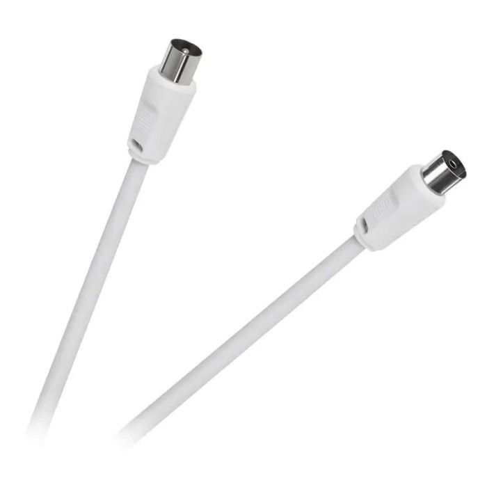 Cablu RF video alb 10m