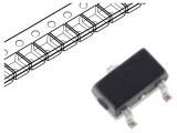 Senzor Hall Unipolar SOT23 3-24V 35-135Gs