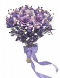 Buchet Flori, Eventissimi, Plante Uscate, Multicolor, predominant Mov, Eventissimi&reg;