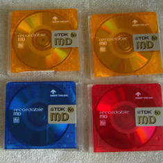 Lot 4 Minidisc-uri TDK Folosite - 7