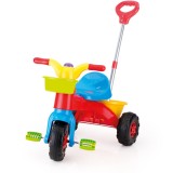 Tricicleta copii cu sistem de ghidare Dolu My First Trike, rosu