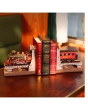 Puzzle 3D - Diorama pentru Biblioteca Trenul Cartilor, 313 piese | Rolife