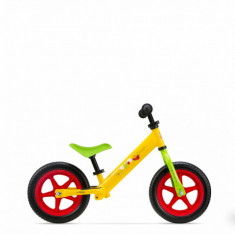 METAL BALANCE BIKE, SEVEN, MODEL WTP, 12 INCH, GALBEN VERDE