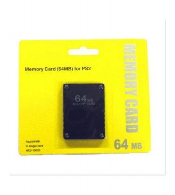 Card de memorie pentru Playstation 2-Capacitate 64MB foto