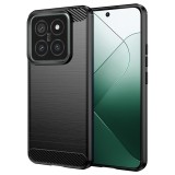 Husa Silicon Techsuit pentru Xiaomi 14, Culoare Negru