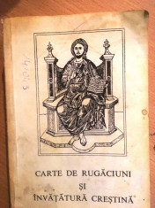 Carte de rugaciuni si invatatura crestina foto