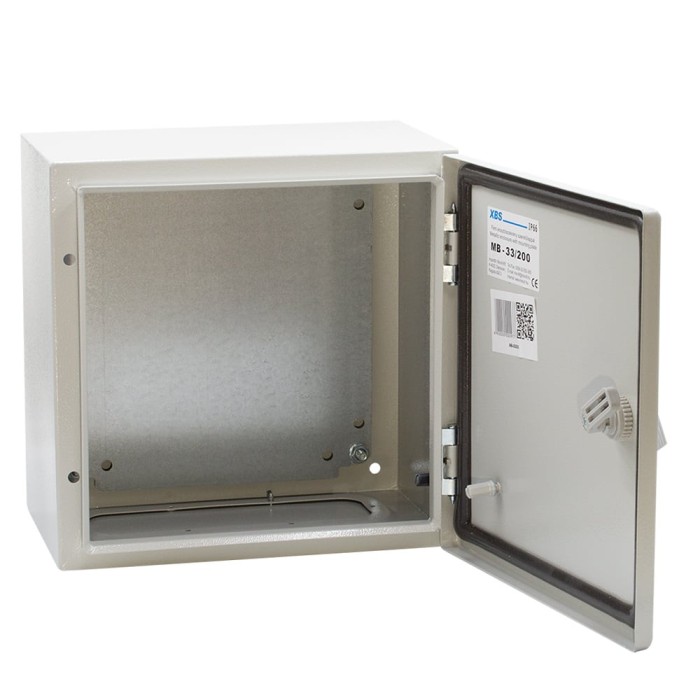 Tablou 300x300x200mm electric metalic industrial cu contrapanou galvanizat IP66 1000V 630A vopsit electrostatic