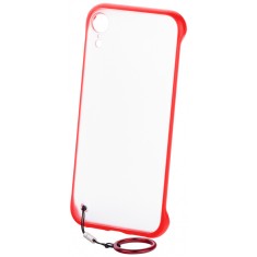 Husa TPU OEM Frameless pentru Apple iPhone XR, Rosie